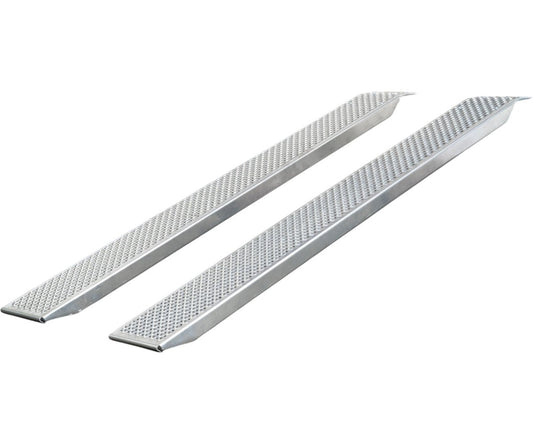 Jeu de rampes aluminium 1000kg 2000x260mm largeur utile 222mm MW Tools