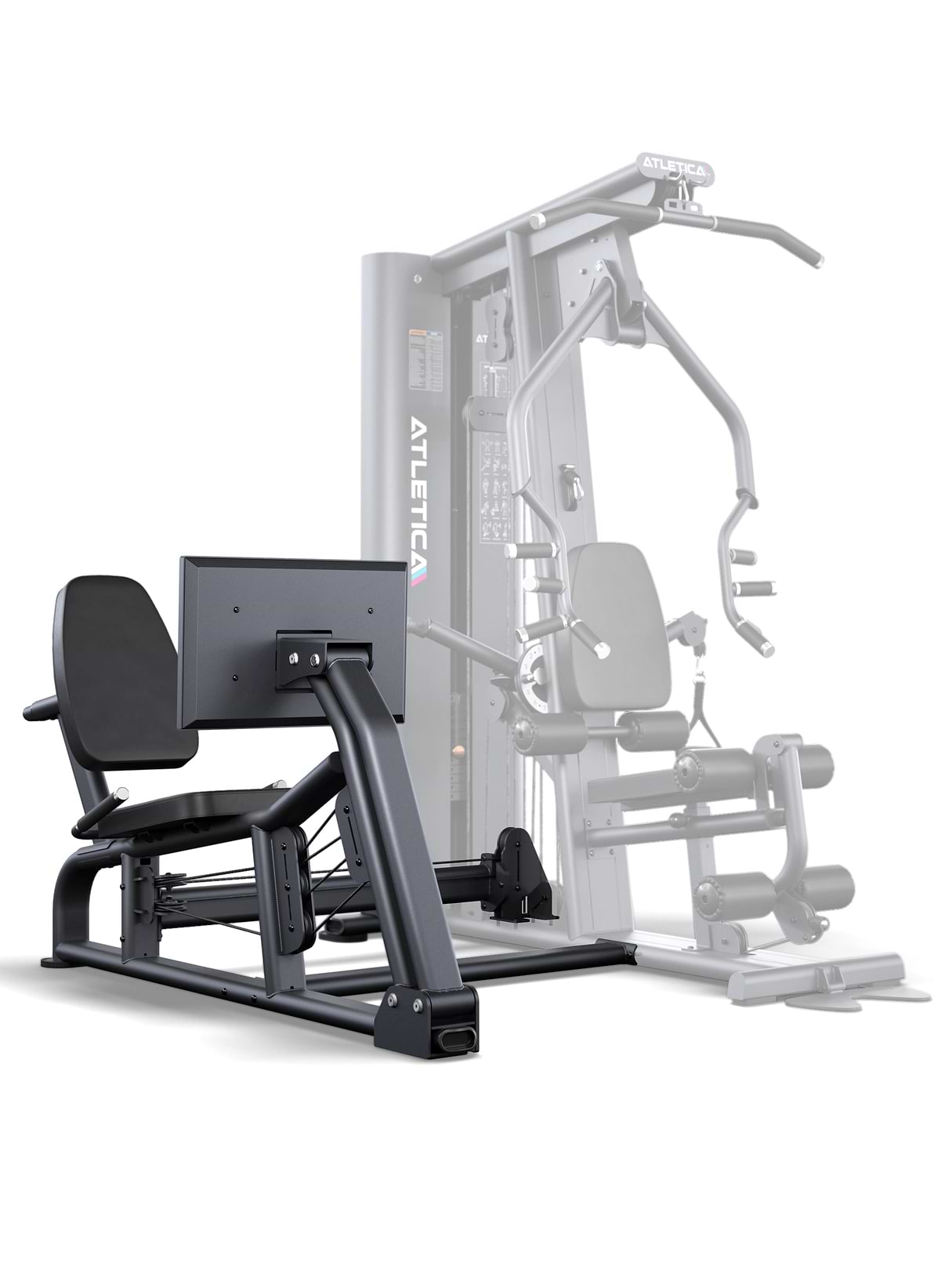 X-Tron Multigym - presse à jambes et Multigym avec poulie à câble, rembourrage d'assise, dossier