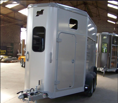 VAN 2 PLACES HB506 CONFORT IFOR WILLIAMS ARGENT AVEC PONT-PORTES ARRIERE