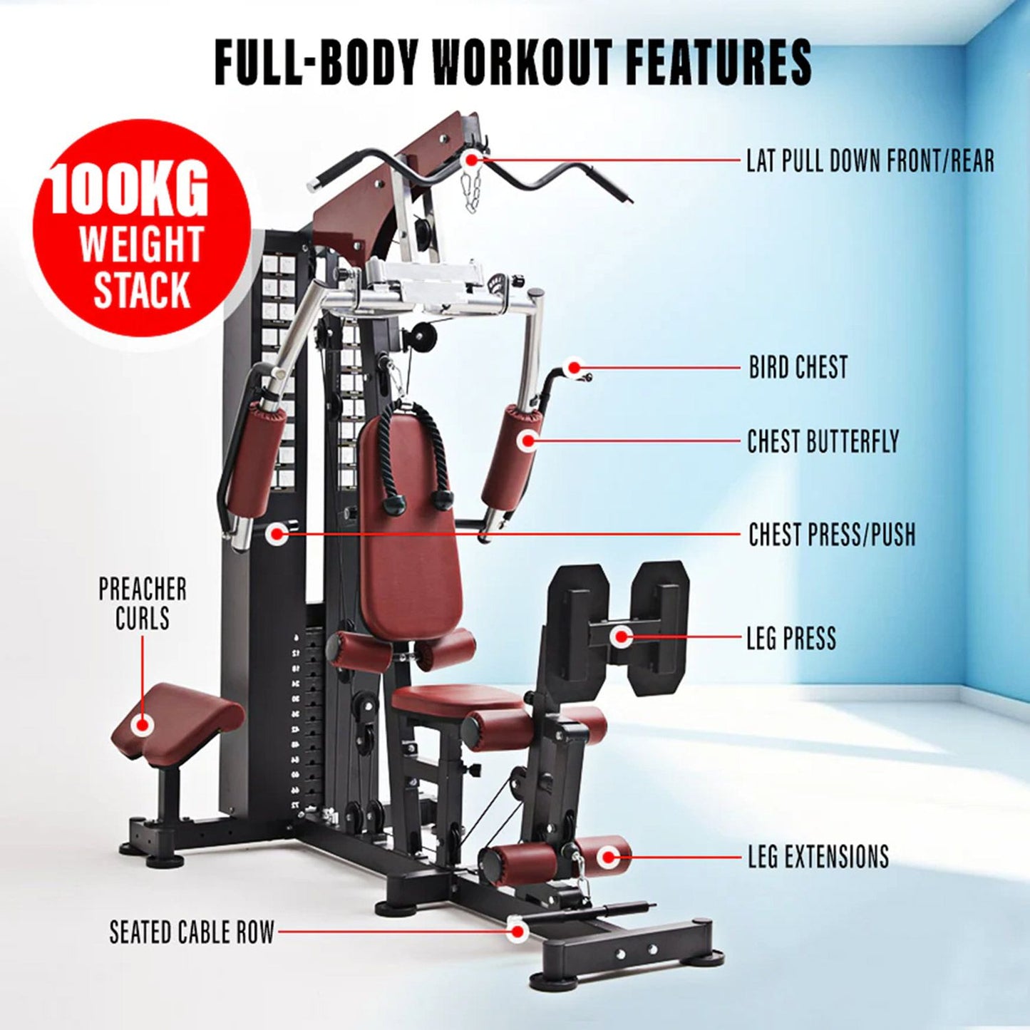 Odin Ragnarok Home Gym 100kg