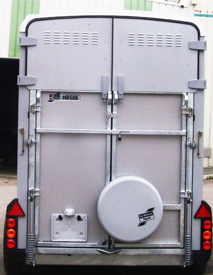 VAN 2 PLACES HB506 CONFORT IFOR WILLIAMS ARGENT AVEC PONT-PORTES ARRIERE