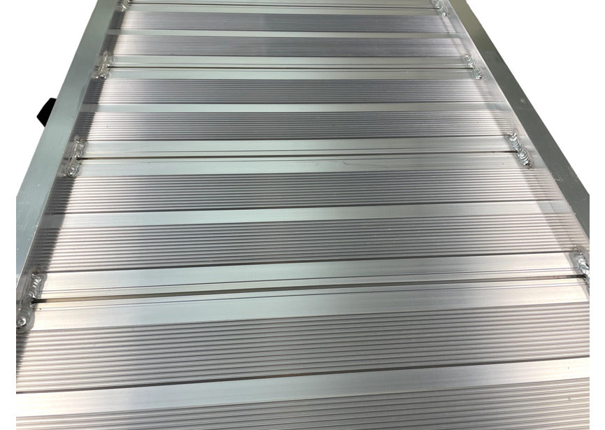 Rampe aluminium pliable 400kg 2130x500mm largeur utile 450mm MW Tools - 7