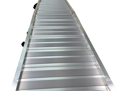 Rampe aluminium pliable 400kg 2130x500mm largeur utile 450mm MW Tools - 8