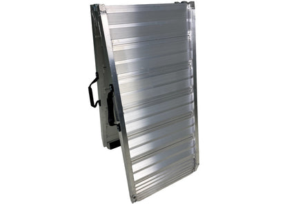 Rampe aluminium pliable 400kg 2130x500mm largeur utile 450mm MW Tools - 10