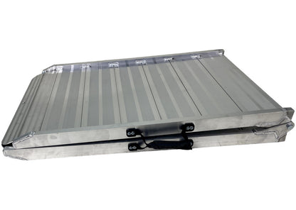 Rampe aluminium pliable 400kg 2130x500mm largeur utile 450mm MW Tools - 11