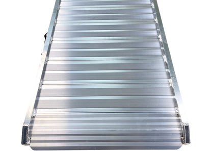 Rampe aluminium pliable 400kg 2130x500mm largeur utile 450mm MW Tools - 12