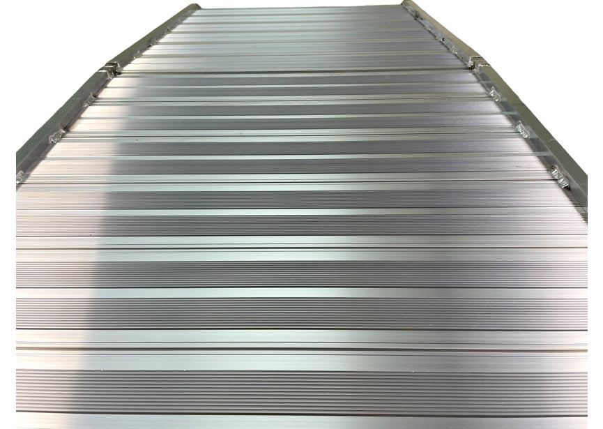 Rampe aluminium pliable 400kg 2130x500mm largeur utile 450mm MW Tools - 13