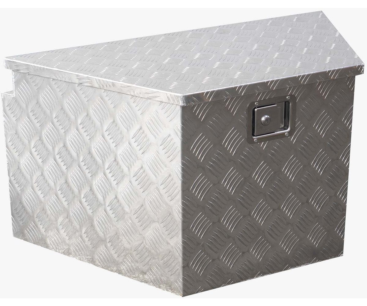 Coffre de rangement pour remorque en aluminium 165 L MW Tools - 2