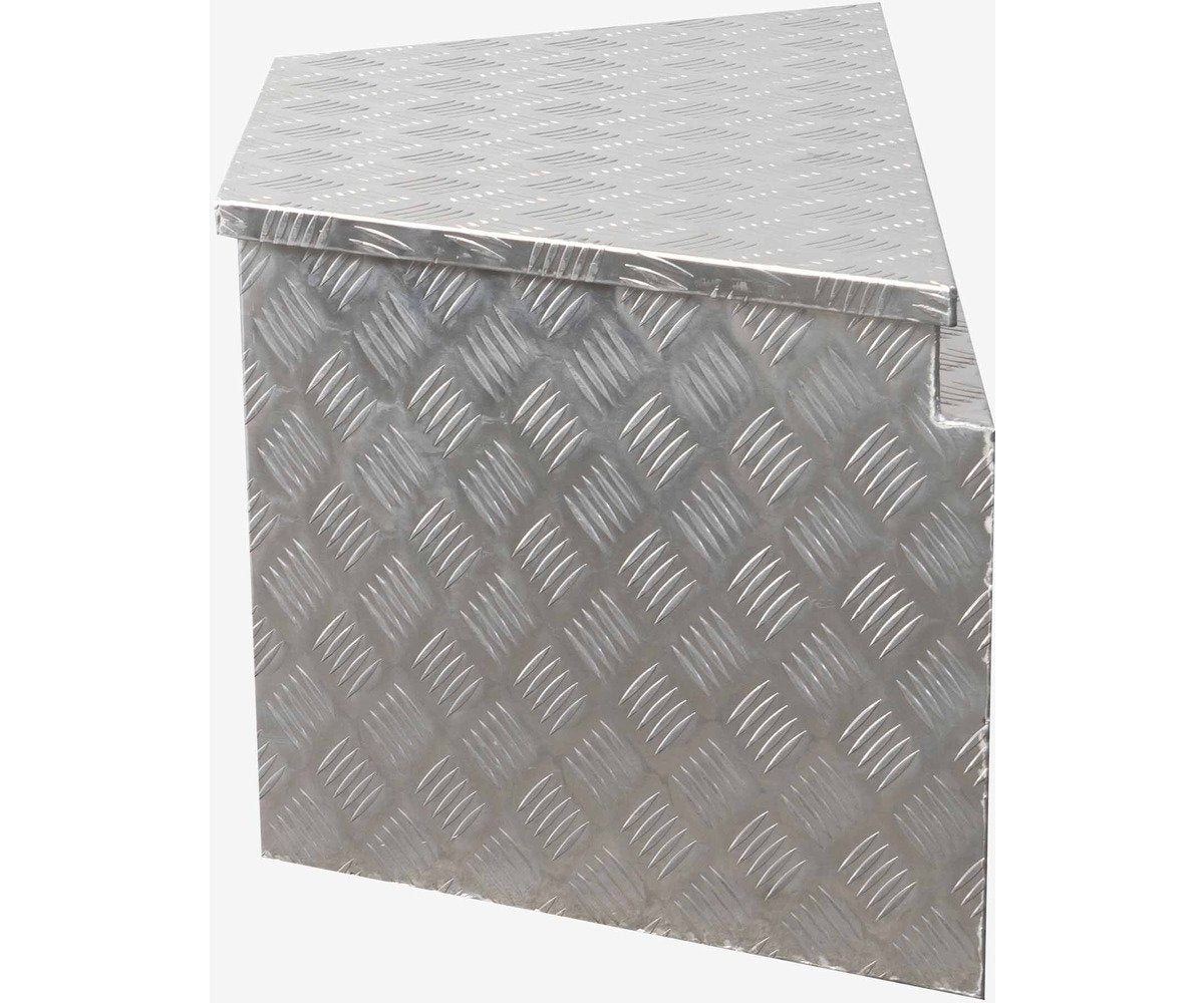 Coffre de rangement pour remorque en aluminium 165 L MW Tools - 4