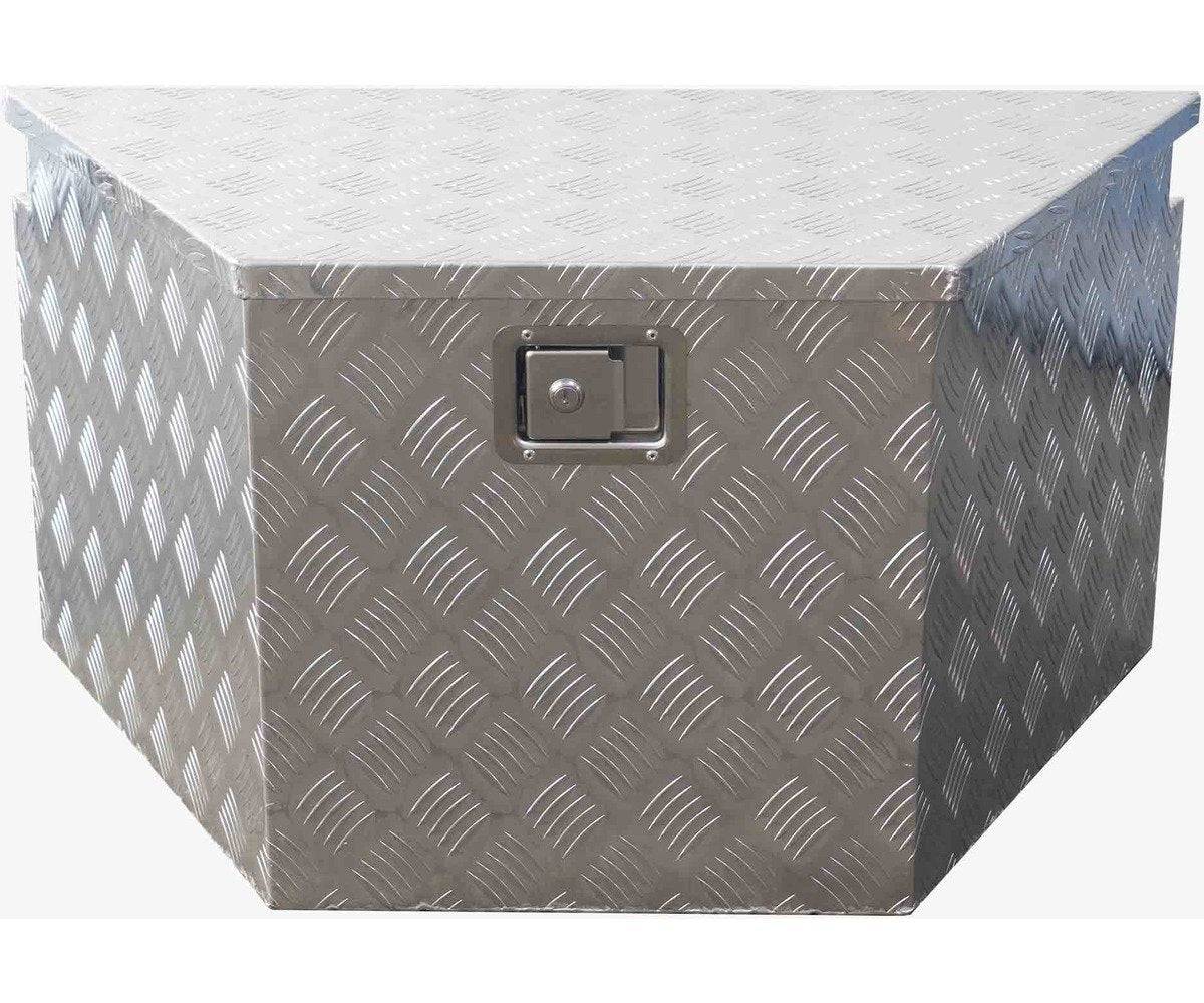 Coffre de rangement pour remorque en aluminium 165 L MW Tools - 5