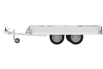 remorque deux essieux 254×151 avec roues unitrailer solid 250/2 dmc 750 kg – Image 4