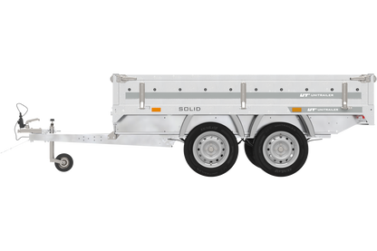 remorque deux essieux 254×151 avec roues unitrailer solid 250/2 dmc 750 kg – Image 5