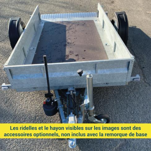 Remorque abaissante hydraulique XL150 Cochet