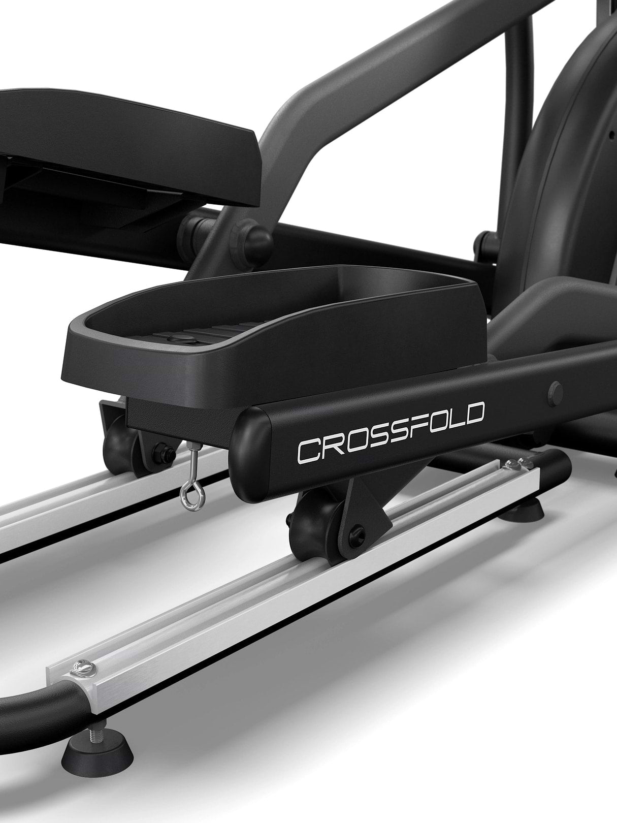 Vélo elliptique Crossfold - pédales sur rails pour mouvement elliptique