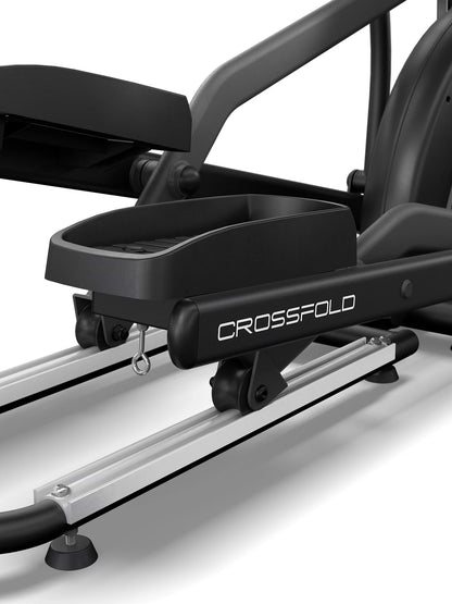 Vélo elliptique Crossfold - pédales sur rails pour mouvement elliptique
