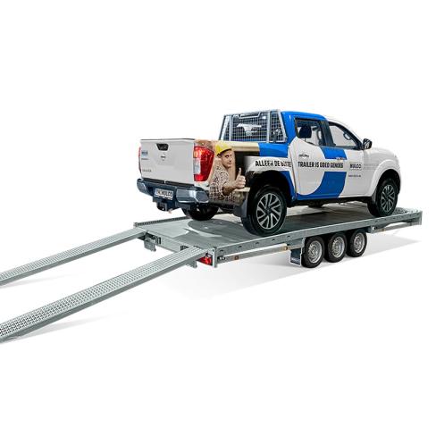 Plateau multi-transporter 3500 / 3 essieux Hulco