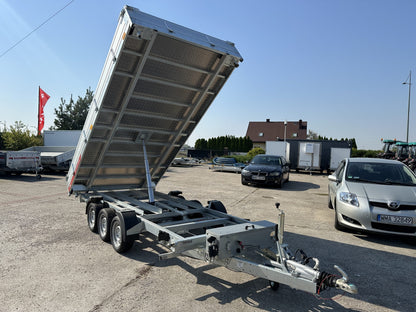 Remorque benne basculante à trois essieux Temared Tipper 3 500 kg – Image 15