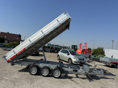 Remorque benne basculante à trois essieux Temared Tipper 3 500 kg – Image 17