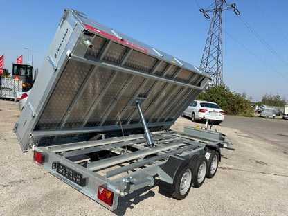 Remorque benne basculante à trois essieux Temared Tipper 3 500 kg – Image 21