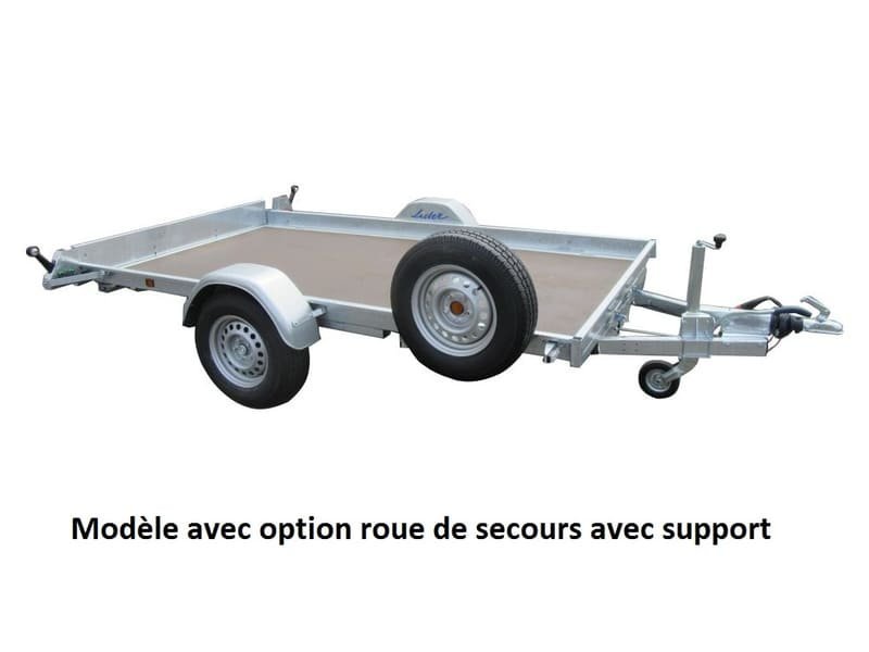 Remorque plateau freiné - Lider - Robust 36386 - 3,20 m - 1500 Kg - 1 essieu – Image 3