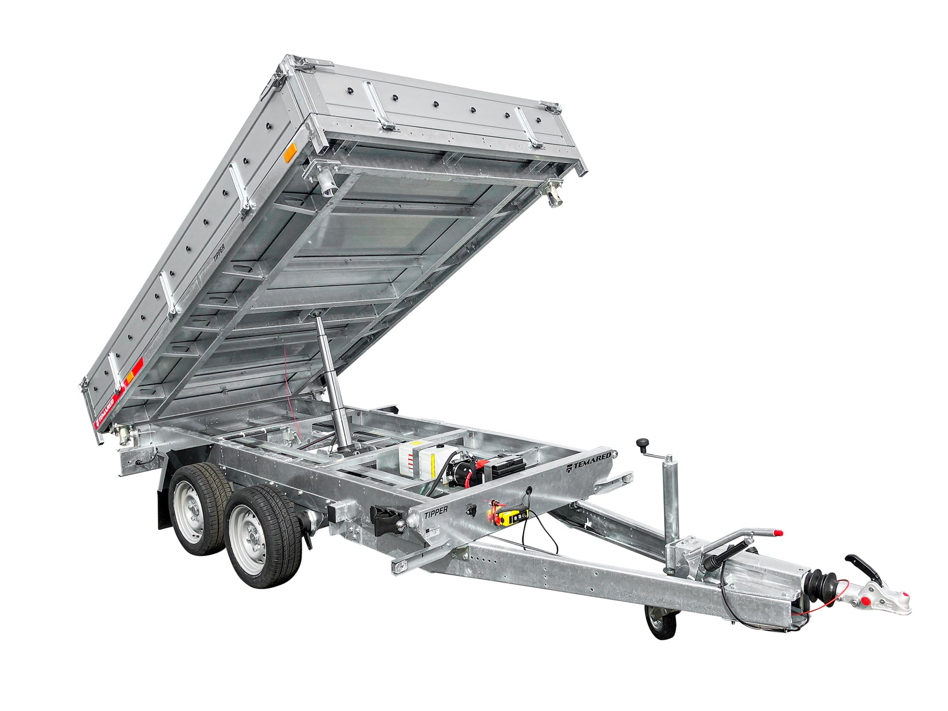 Remorque basculante à deux essieux Temared Tipper 3217/3 – Image 4
