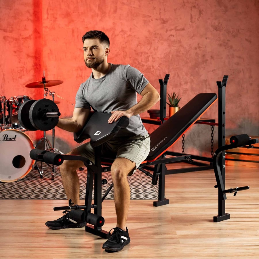 Banc de musculation pliable HS-1055