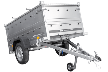 Remorque avec capot Garden Trailer 200 KIPP 200x106 cm