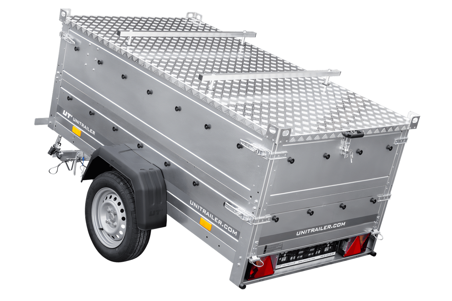 Remorque avec capot Garden Trailer 200 KIPP 200x106 cm
