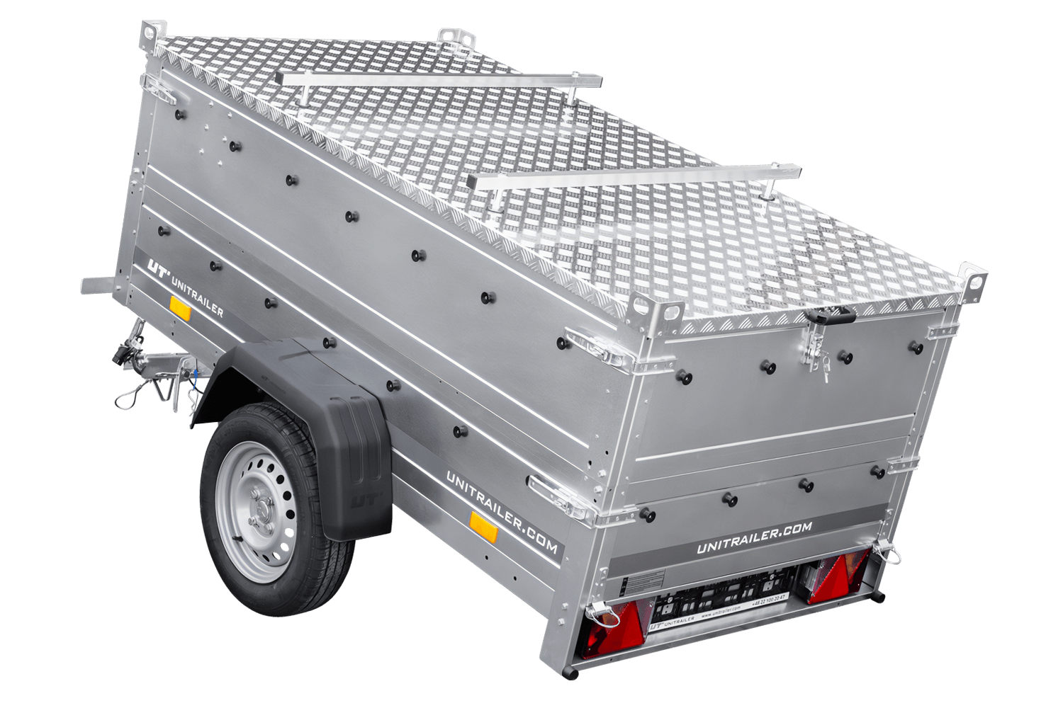 Remorque avec capot Garden Trailer 200 KIPP 200x106 cm