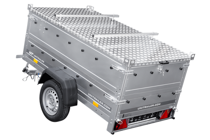 Remorque avec capot Garden Trailer 200 KIPP 200x106 cm