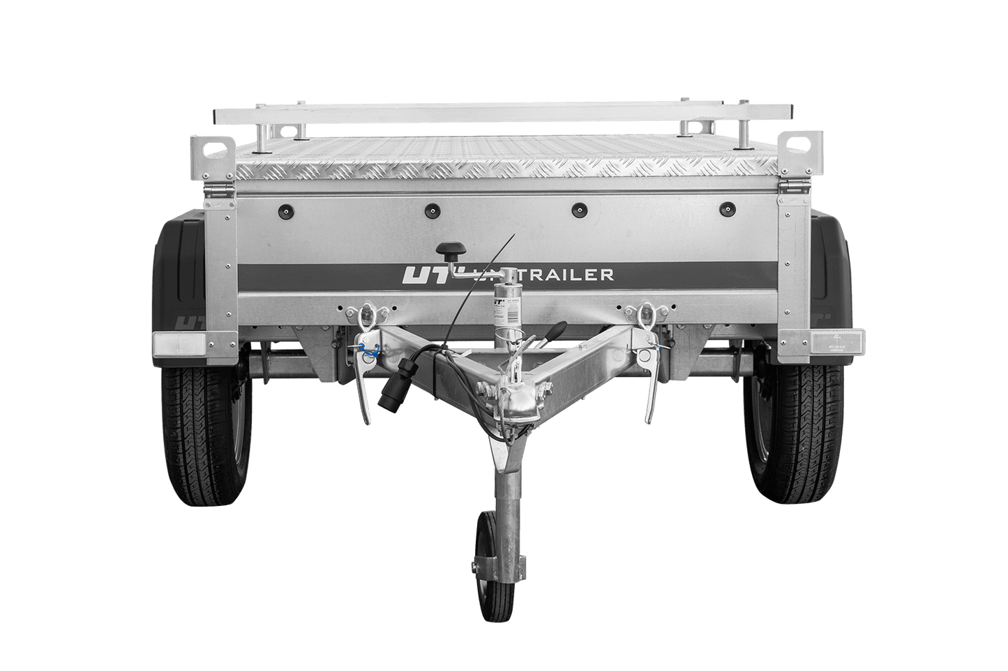 Remorque simple essieu 750 kg PTAC 150x106 Garden Trailer 150 KIPP avec capot aluminium