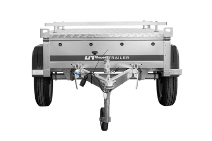 Remorque simple essieu 750 kg PTAC 150x106 Garden Trailer 150 KIPP avec capot aluminium