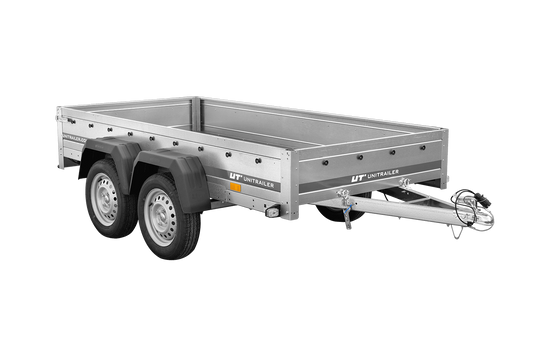 Remorque simple essieu Unitrailer GARDEN TRAILER 264 KIPP