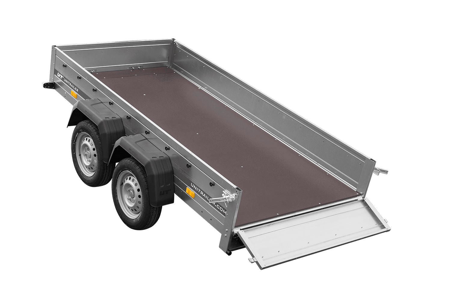 Remorque simple essieu Unitrailer GARDEN TRAILER 264 KIPP