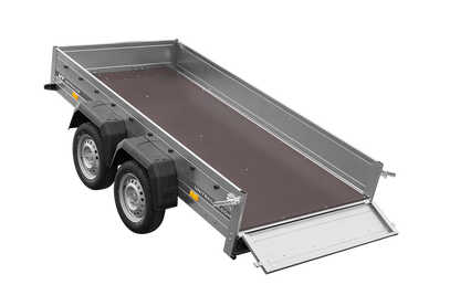 Remorque simple essieu Unitrailer GARDEN TRAILER 264 KIPP