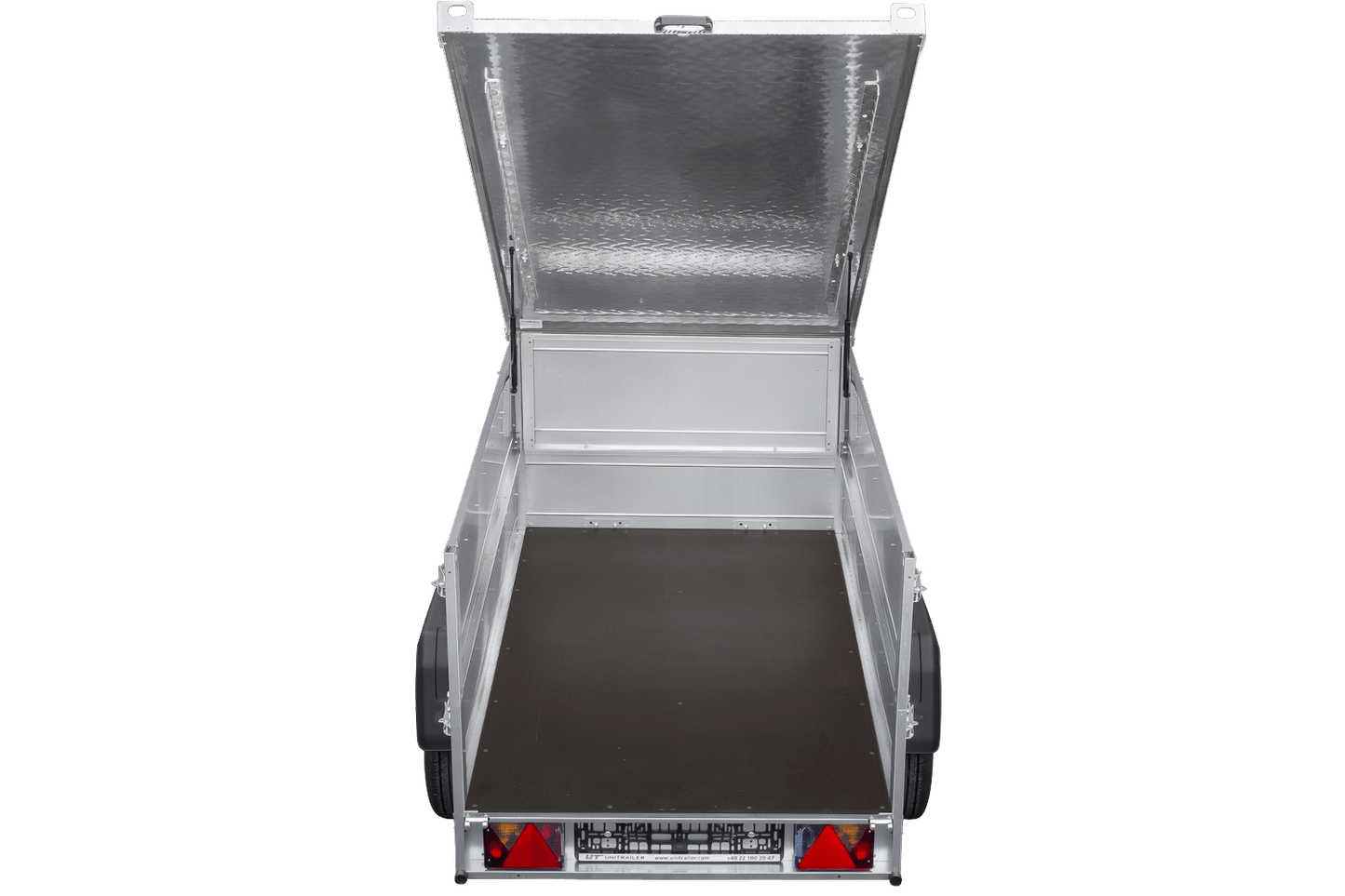Remorque avec capot Garden Trailer 200 KIPP 200x106 cm