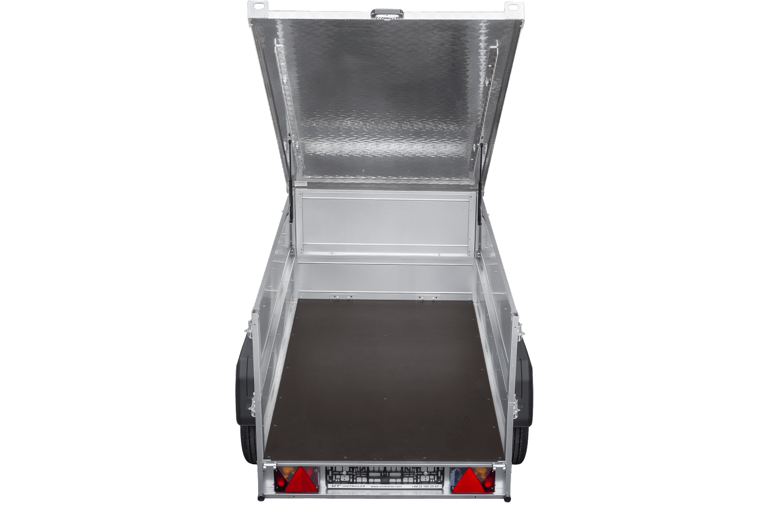 Remorque avec capot Garden Trailer 200 KIPP 200x106 cm