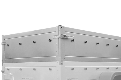 Remorque neuve 200x106 avec bâche plate, rehausses de ridelles et roue jockey - Garden Trailer 200 KIPP