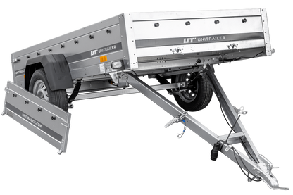 Remorque sur ressorts 230x125 UNITRAILER GARDEN 230/R KIPP
