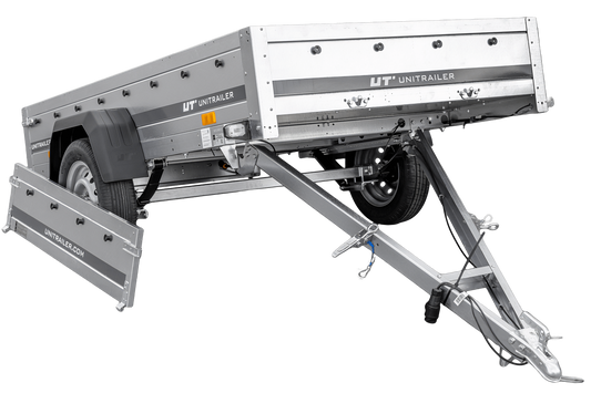 Remorque sur ressorts 230x125 UNITRAILER GARDEN 230/R KIPP