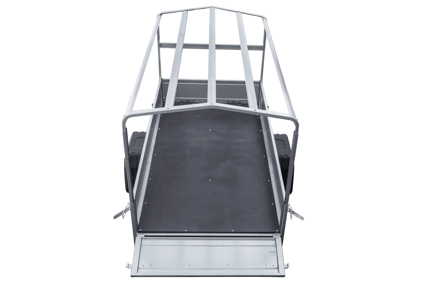 Remorque automobile Garden Trailer 200 KIPP 200 x 106 cm avec bâche haute, arceau et roue jockey PTAC 500 kg
