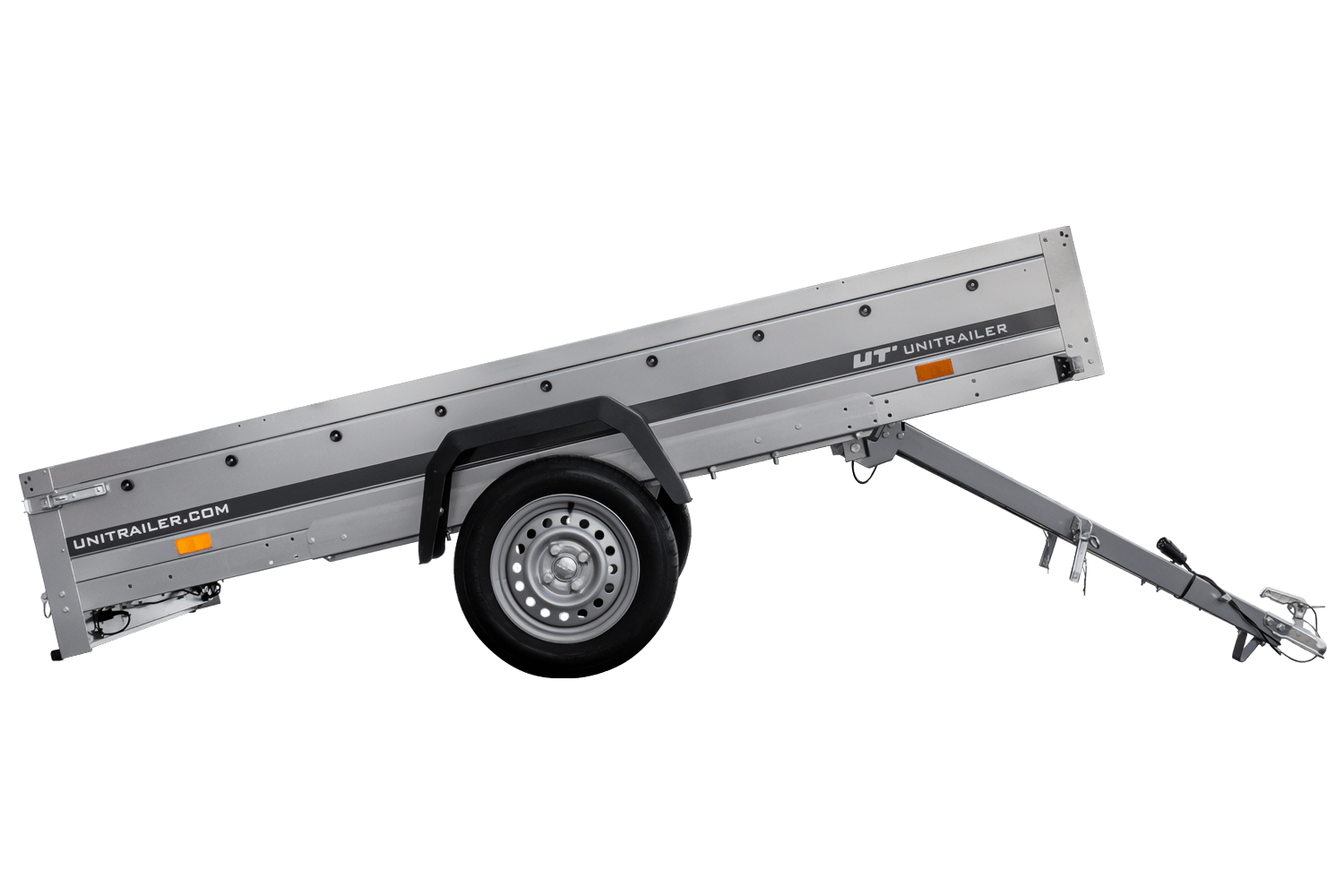 Remorque à essieu simple 264x150 UNITRAILER GARDEN 265 KIPP