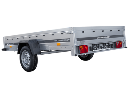 Remorque à essieu simple 264x150 UNITRAILER GARDEN 265 KIPP