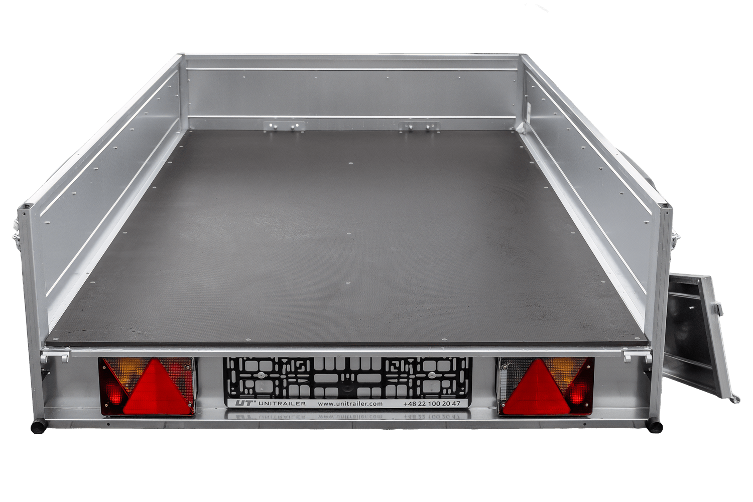 Remorque sur ressorts 230x125 UNITRAILER GARDEN 230/R KIPP
