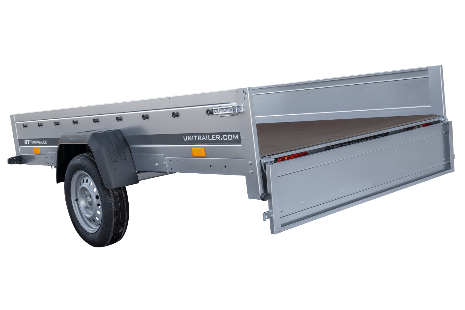 Remorque à essieu simple 264x150 UNITRAILER GARDEN 265 KIPP