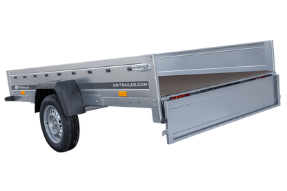 Remorque à essieu simple 264x150 UNITRAILER GARDEN 265 KIPP