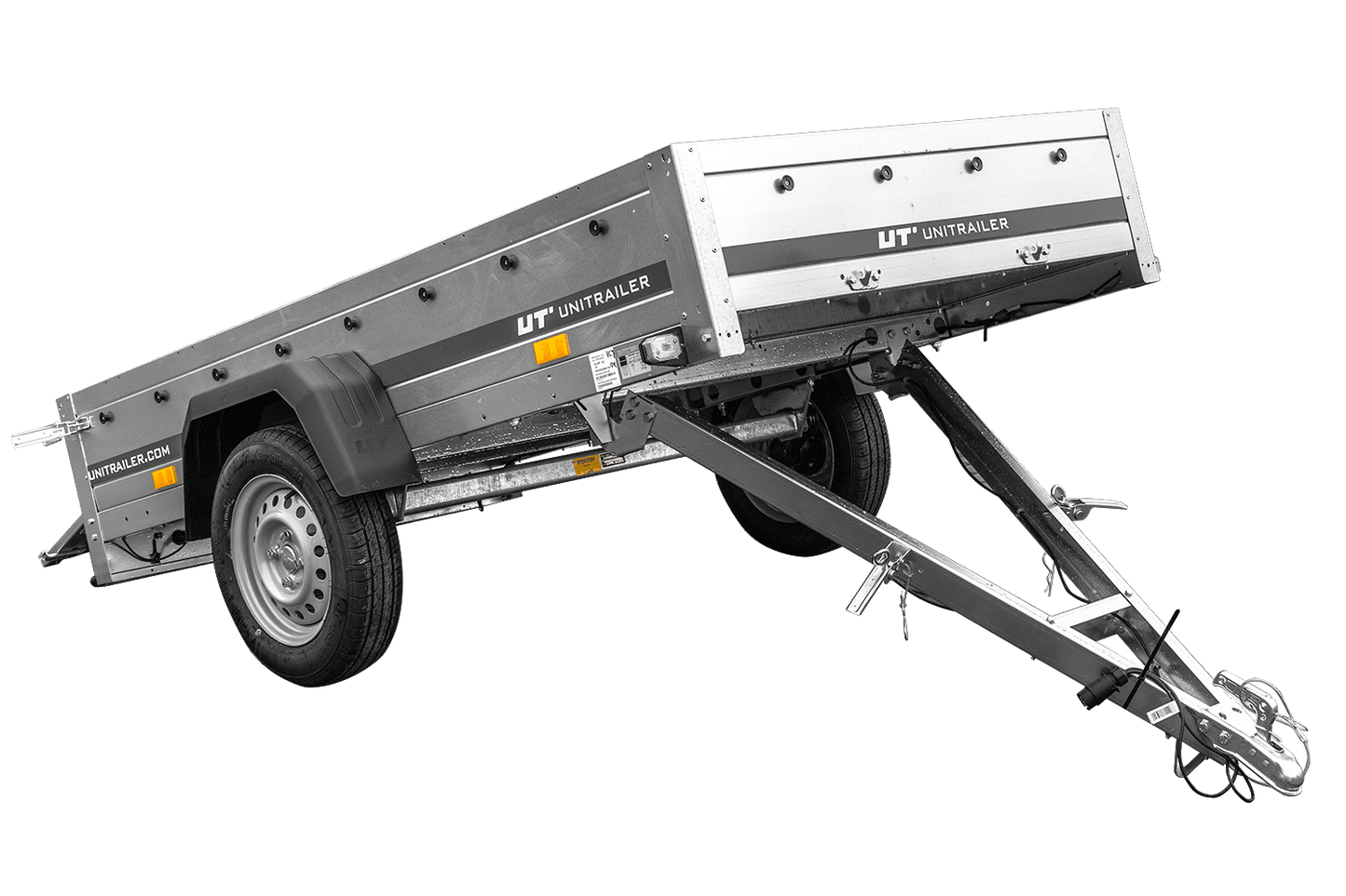 Remorque pour auto 230 x 125 cm Garden Trailer 230 KIPP