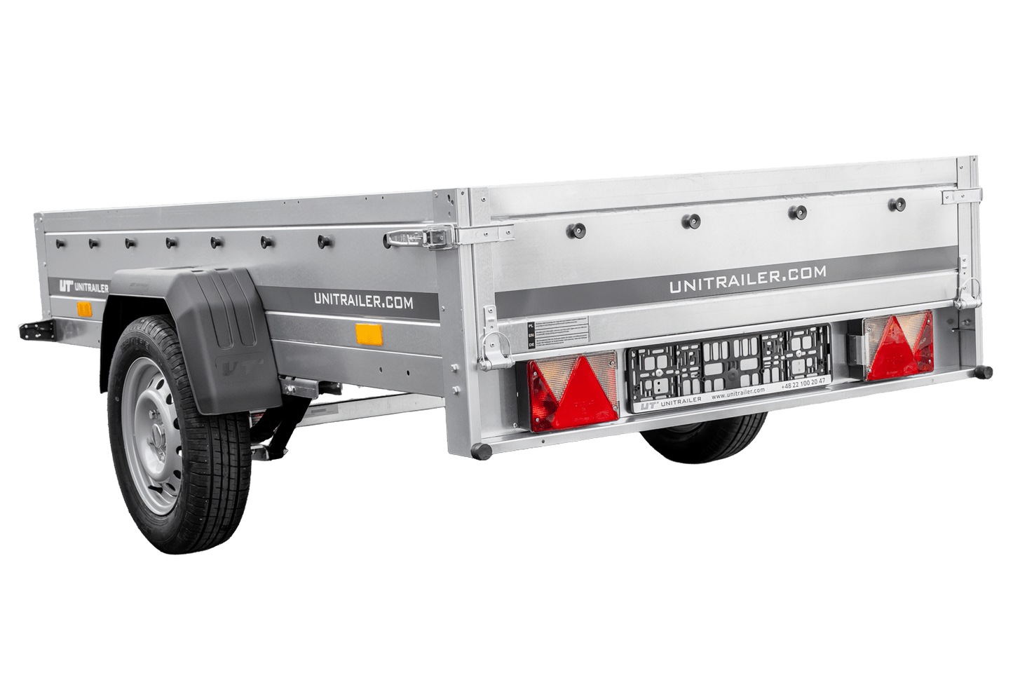 Remorque sur ressorts 230x125 UNITRAILER GARDEN 230/R KIPP