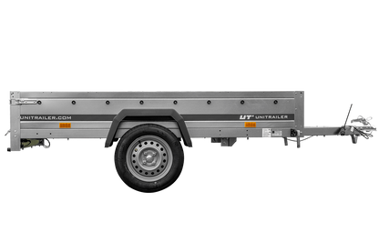 Remorque pour auto 230 x 125 cm Garden Trailer 230 KIPP