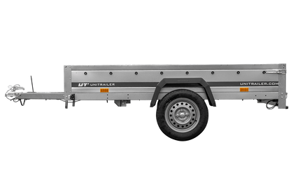 Remorque pour auto 230 x 125 cm Garden Trailer 230 KIPP